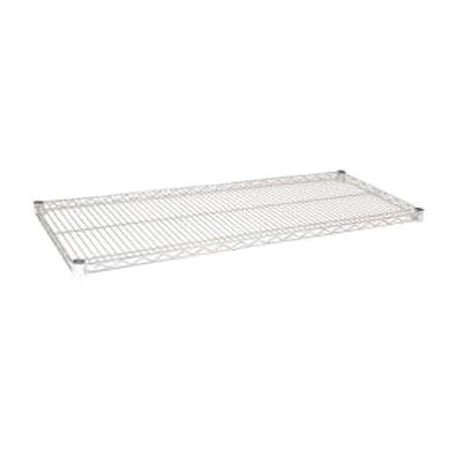 OLYMPIC 24 in x 54 in Chromate Finished Wire Shelf J2454C